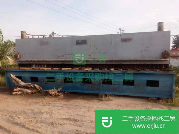 低價出售轉讓二手16厚8米剪板機