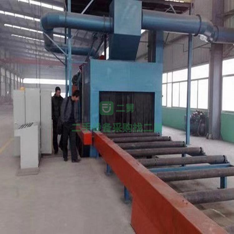河北滄州出售二手九成新的通過式拋丸機