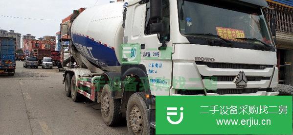 轉讓二手的豪沃國四20方攪拌車
