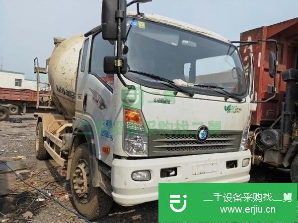 轉讓二手重汽王牌單橋7方攪拌罐車國五
