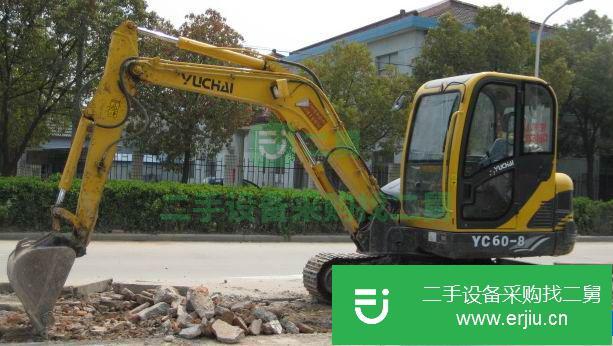 轉讓:二手60挖掘機 玉柴二手小型挖掘機