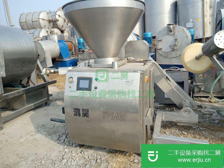 轉讓:出售二手烤腸臘腸自動扭結灌腸機 二手自動定量灌腸機 液壓灌腸機