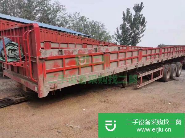 出售一批13米標車自卸半掛車 原車手續(xù)