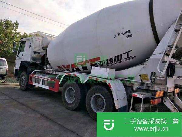 轉讓國四陜汽德龍 福田歐曼 三一重工十四方攪拌車，可分期付款