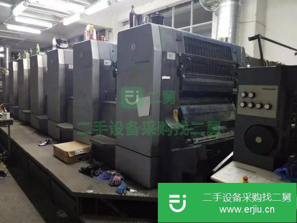 轉(zhuǎn)讓二手的海德堡CD102 6+1 UV機(jī)