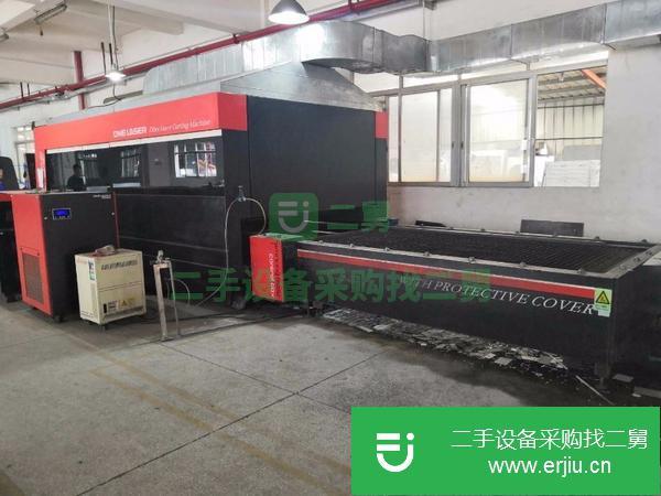 轉讓迪能2000瓦光纖激光切割機二手剪板折彎機