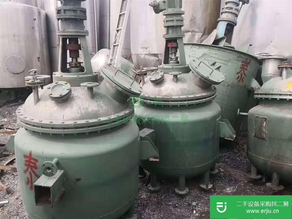 出售二手1000L不銹鋼電加熱反應釜