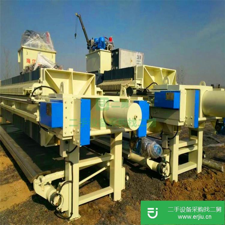 低價出售二手500平方景津隔膜壓濾機