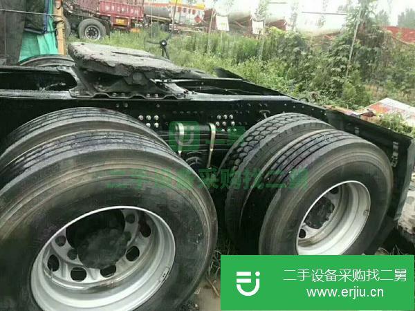 轉讓二手15年解放J6雙驅牽引車460馬力 可提檔過戶 保證原裝車