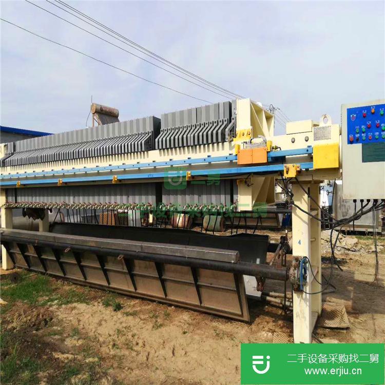低價出售二手500平方景津隔膜壓濾機
