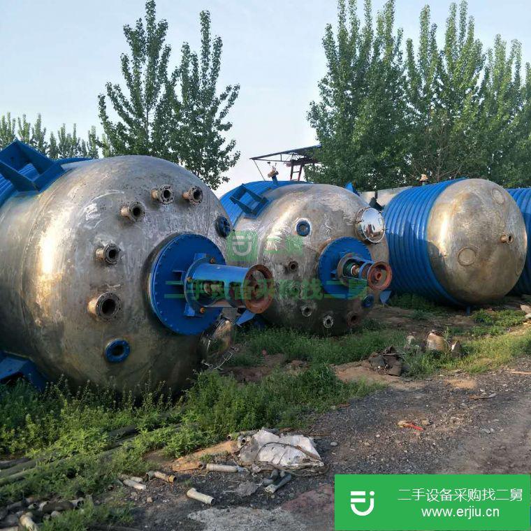 轉(zhuǎn)讓:二手3噸不銹鋼反應(yīng)釜、1噸、2噸、3噸、5噸、10噸不銹鋼內(nèi)盤管反應(yīng)釜出售