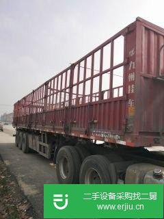轉讓二手16年13米高欄半掛車  手續齊全 保證原裝車