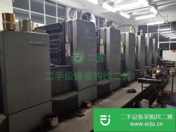 轉(zhuǎn)讓二手的海德堡CD102 6+1 UV機(jī)