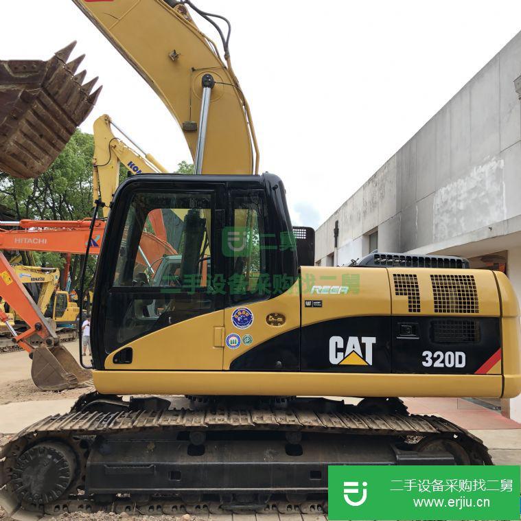 轉讓二手8成新卡特320D挖掘機1臺