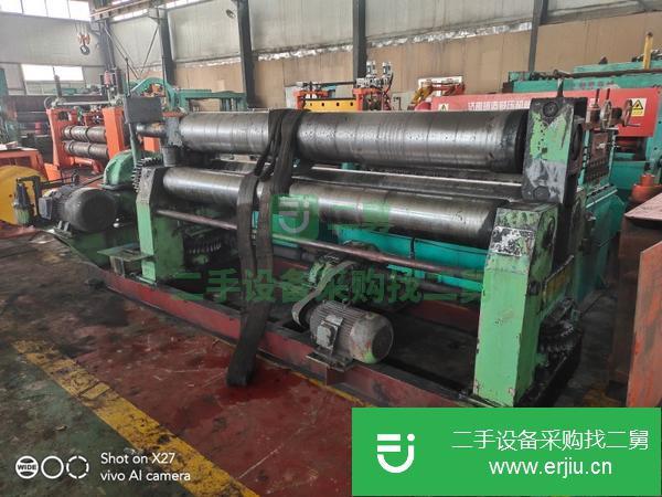 現(xiàn)貨出售二手實心W11-20*2500機械自動卷板機兩臺