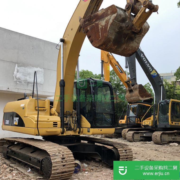 轉讓二手8成新卡特320D挖掘機1臺