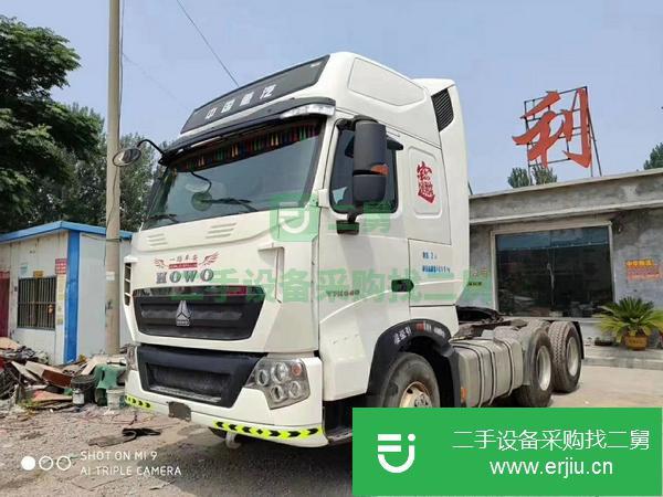轉(zhuǎn)讓二手的17年6月豪沃T7，國(guó)五，540馬力牽引車(chē)。雙驅(qū)輕體