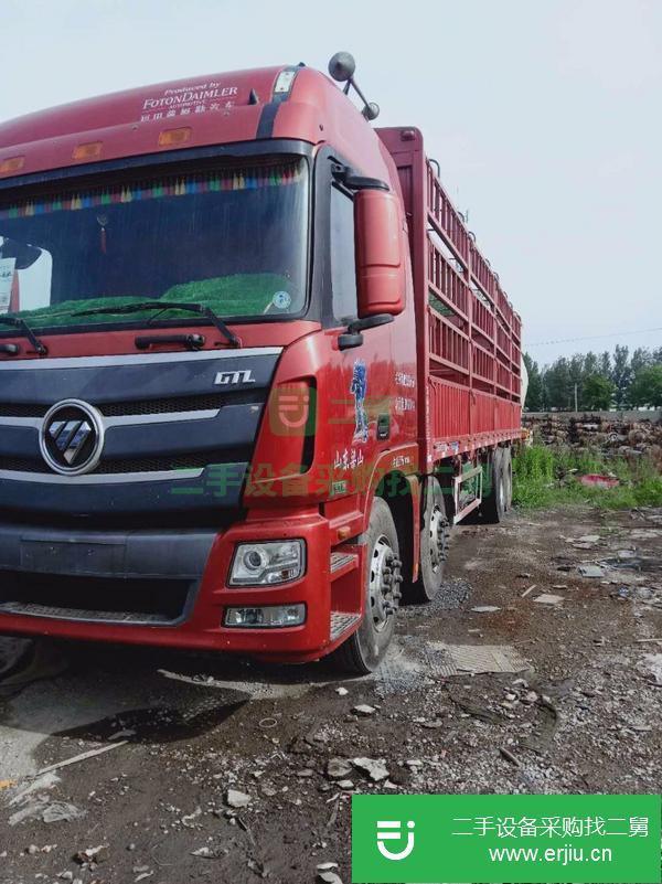 急轉15年二手歐曼高欄單車 310馬力 前四后八輪牽引車