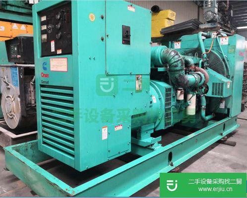 轉讓:7成新200KW進口美國康明斯發電機 二手柴油發電機組
