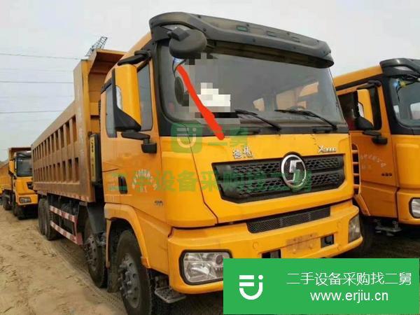 出售18年德龍自卸車八米六大箱高1米5