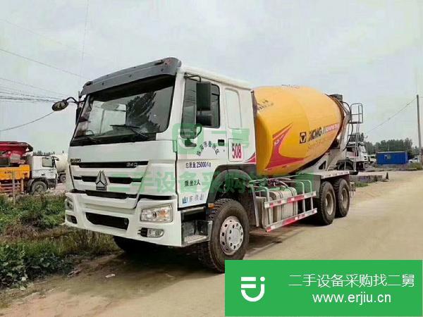 轉讓二手的15年國四豪沃大14方攪拌車，徐工上莊！