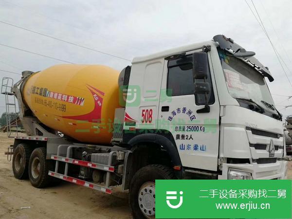轉讓二手的15年國四豪沃大14方攪拌車，徐工上莊！
