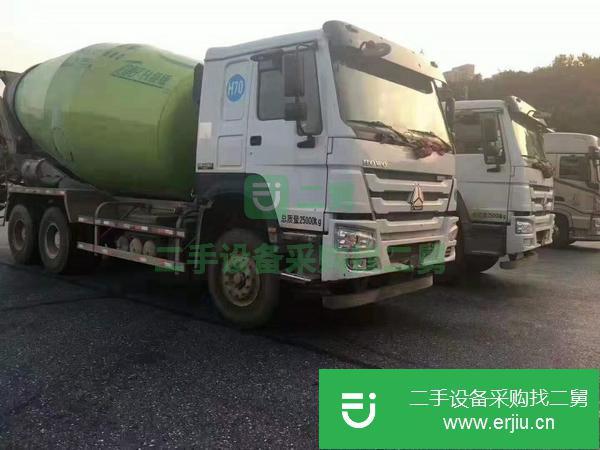 出售兩臺18年豪沃攪拌車  380馬力  國五排放