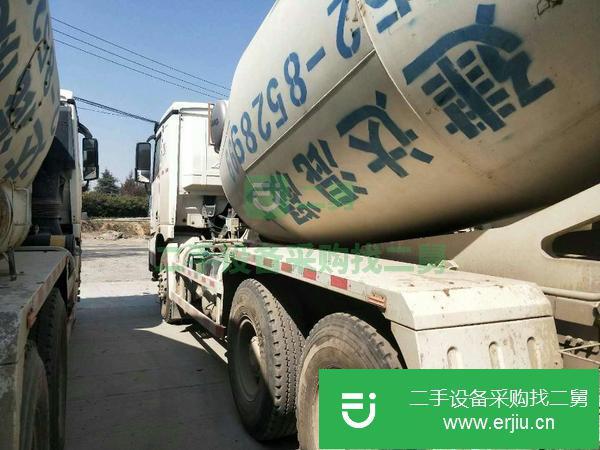 轉讓18年二手徐工漢風攪拌罐車大十二方國五