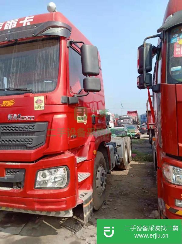 轉(zhuǎn)讓17年二手德龍牽引車 430馬力 雙驅(qū)輕體