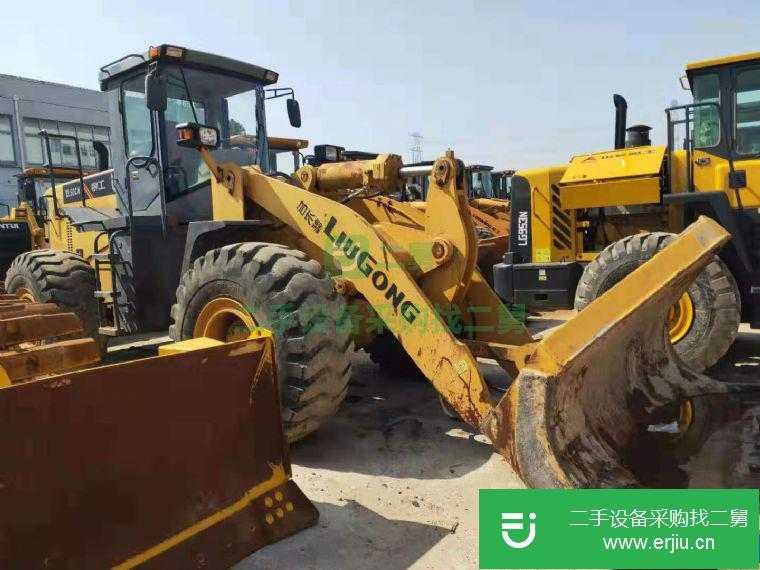 轉讓二手柳工龍工臨工50加長臂側翻裝載機