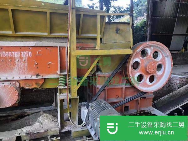 轉讓二手制砂機二手石料破碎機砂石料生產線設備閑置中低價出售