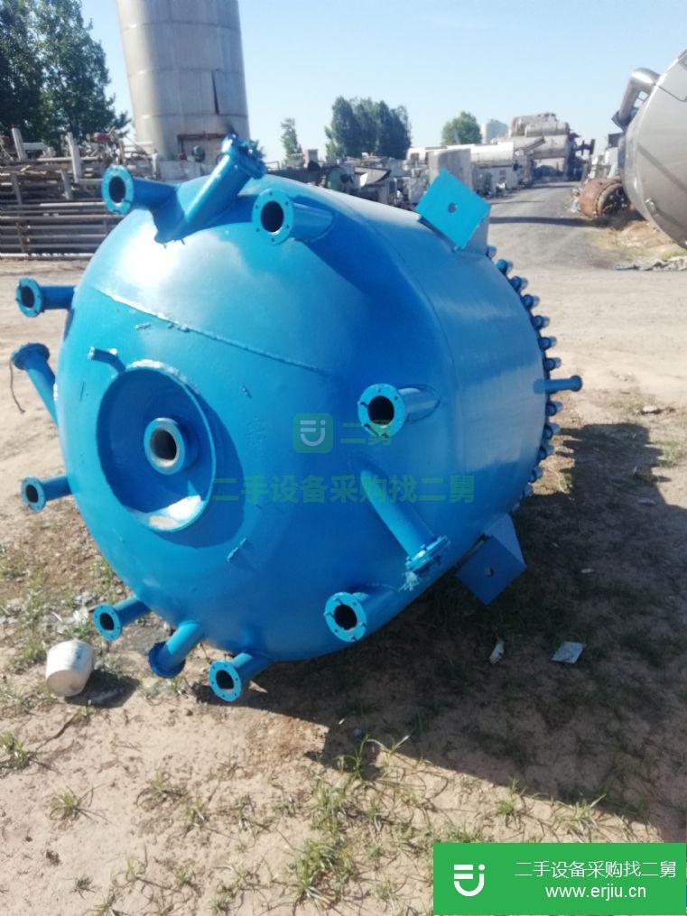 轉讓:二手搪瓷反應釜  電加熱搪瓷反應釜
