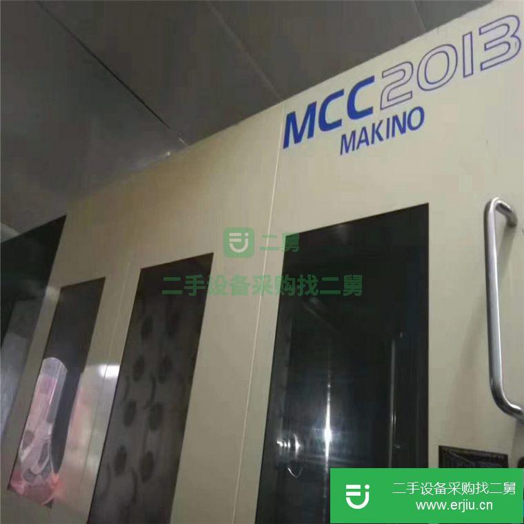 轉讓:MCC2013二手臥式加工中心，日本牧野二手高速加工中心