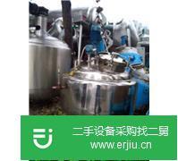 轉(zhuǎn)讓出售二手不銹鋼反應(yīng)釜，三效蒸發(fā)器，板框壓濾機(jī)；