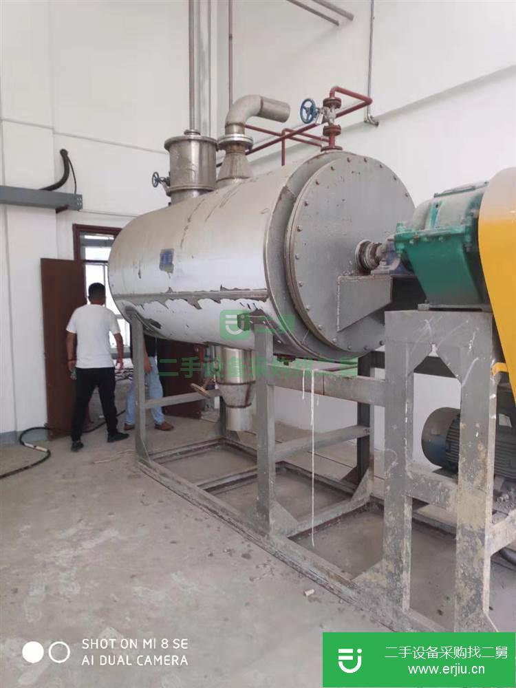 出售二手3000L不銹鋼真空耙式干燥機
