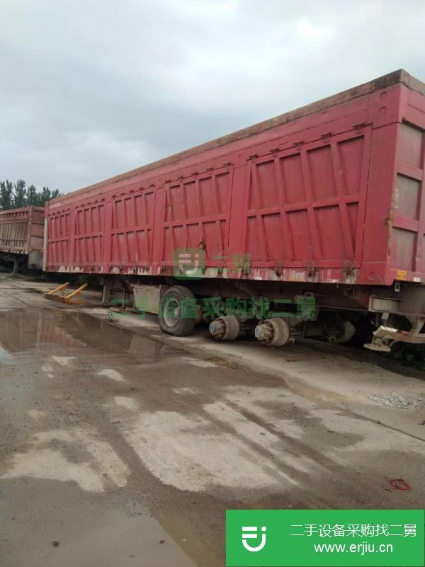 急轉(zhuǎn)一批14米后翻半掛車 原車原版