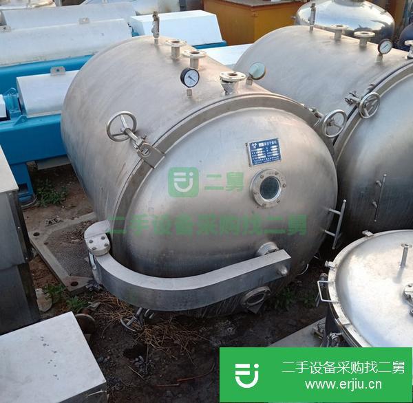 轉讓二手1400真空干燥機  臥式圓形真空干燥機