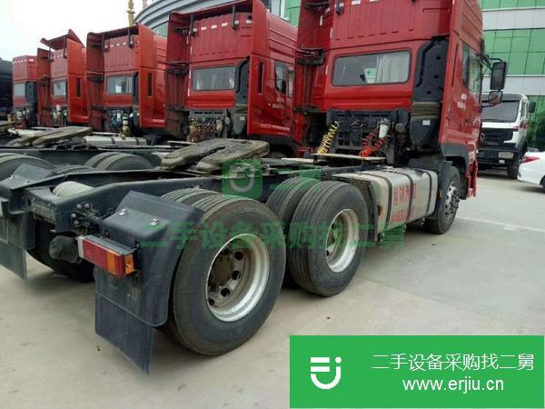 轉讓二手17年東風天龍雙驅牽引車420馬力國五車 原車手續 包提檔支持分期