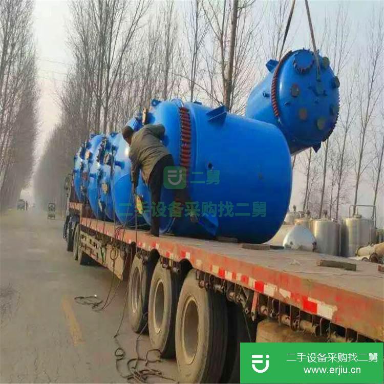 處理二手搪瓷反應釜 5噸 8噸搪瓷反應釜