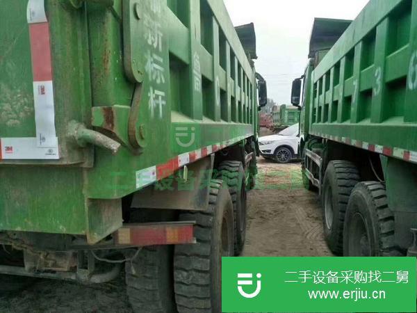 轉讓處理14年二手歐曼自卸車,國四排放,5米8大箱,336馬力,濰柴發動機