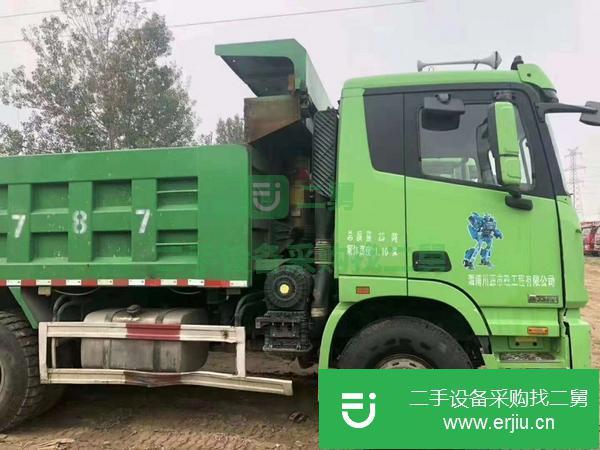 轉讓處理14年二手歐曼自卸車,國四排放,5米8大箱,336馬力,濰柴發動機
