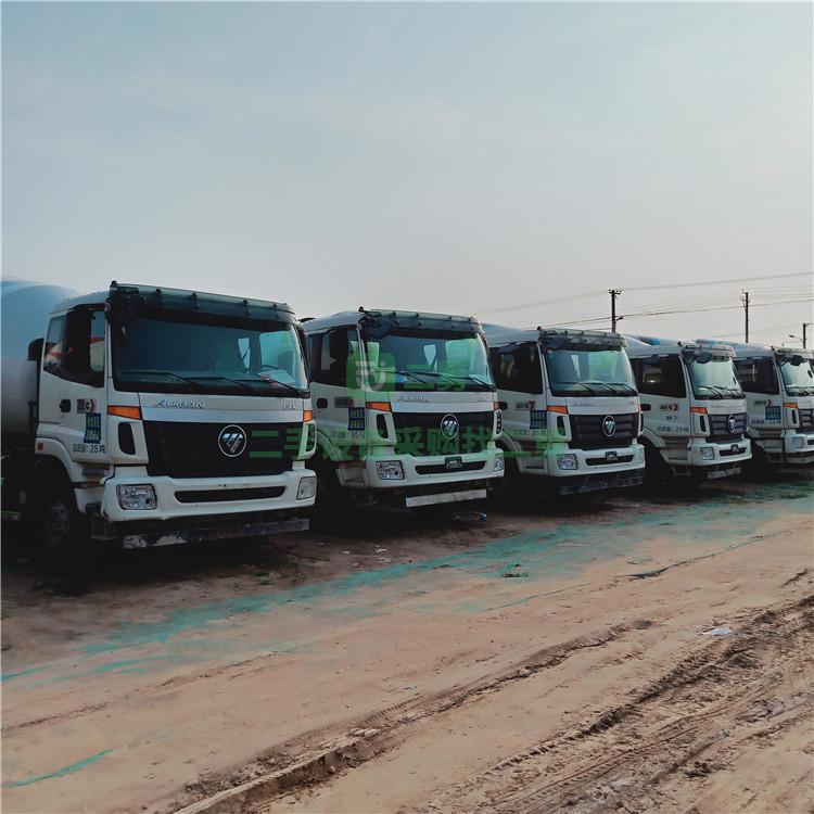 急銷二手混凝土攪拌車 福田歐曼大12方拉14方 混泥土攪拌罐車