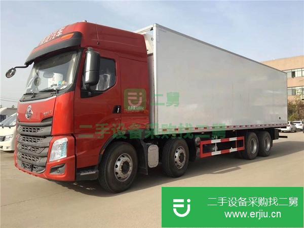 轉讓柳汽乘龍前四后八冷藏車 玉柴350馬力 廂長9.4米 容積57.57方