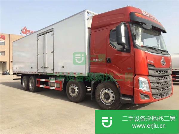 轉讓柳汽乘龍前四后八冷藏車 玉柴350馬力 廂長9.4米 容積57.57方