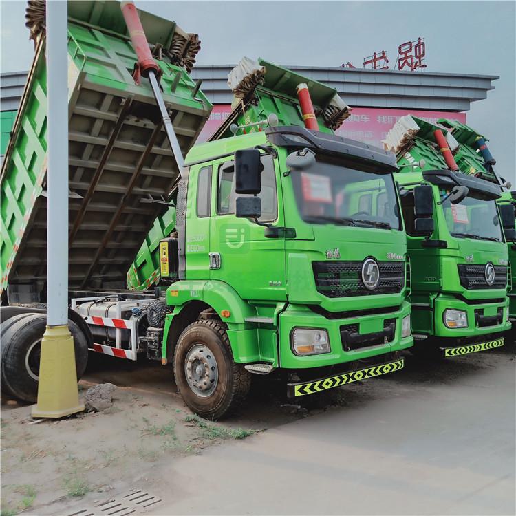 急售二手后八輪自卸車 陜汽德龍翻斗自卸車