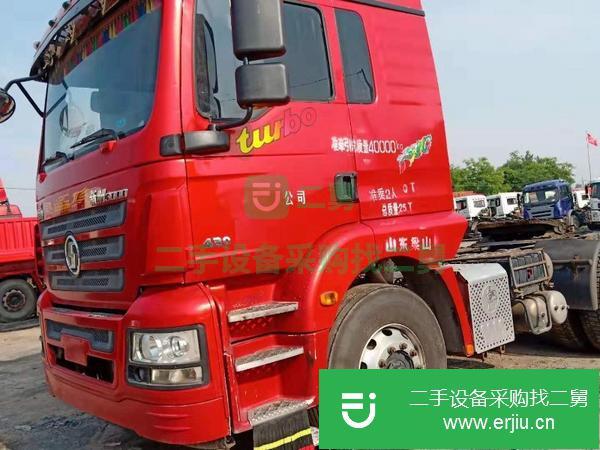 轉讓二手德龍新M3000牽引車 雙驅輕體 430馬力 17年國五