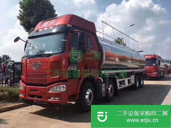 轉讓國六東風專底前四后八鋁合金運油車油罐車