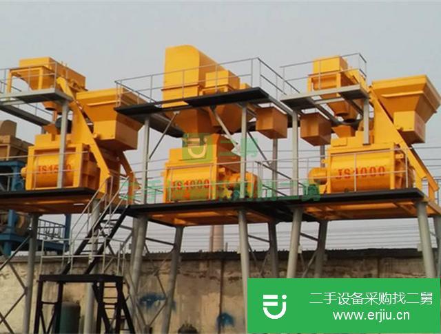 出售二手的環(huán)保實(shí)用JS500混凝土攪拌機(jī)