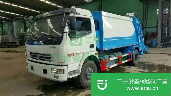 轉讓電動四輪垃圾車 勾臂車廂可卸式垃圾車  鉤臂式垃圾車