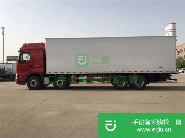轉讓柳汽乘龍前四后八冷藏車 玉柴350馬力 廂長9.4米 容積57.57方